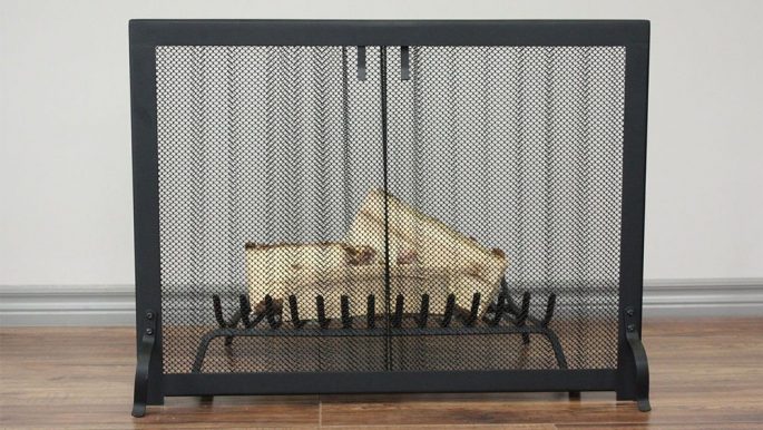 fireplace mesh curtain replacement